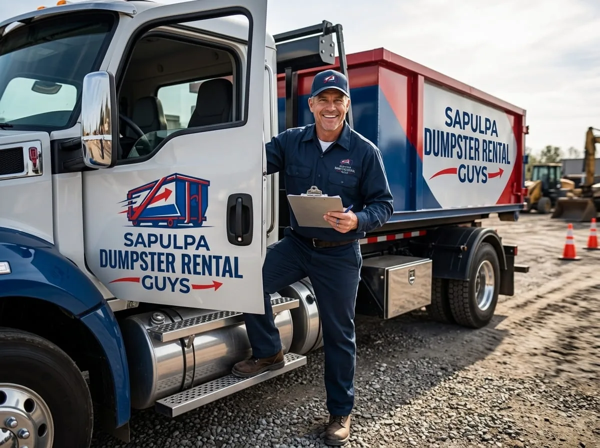 Dumpster rental service areas near Sapulpa OK Dumpster rental service areas around Sapulpa and Creek County